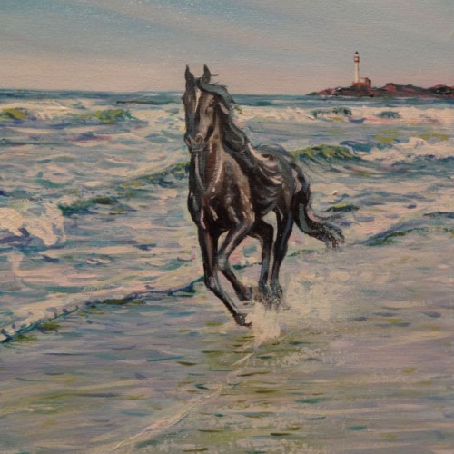 stallion-on-the-shoreline